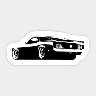 Ford Mustang rear Sticker